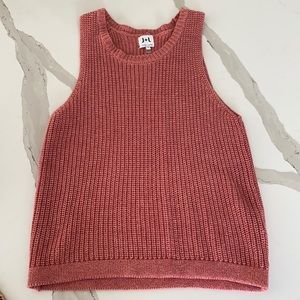 JOHN + JENN Sleeveless knit sweater